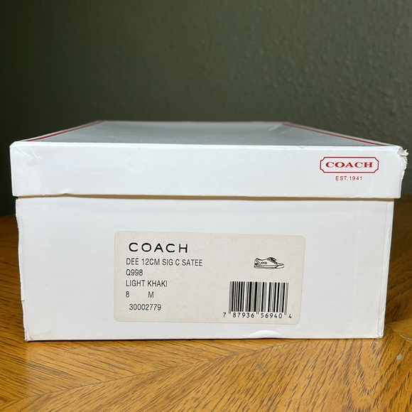 HTF COACH DEE POPPY DAISY C APPLIQUE SIGNATURE SNEAKERS - Picture 15 of 16